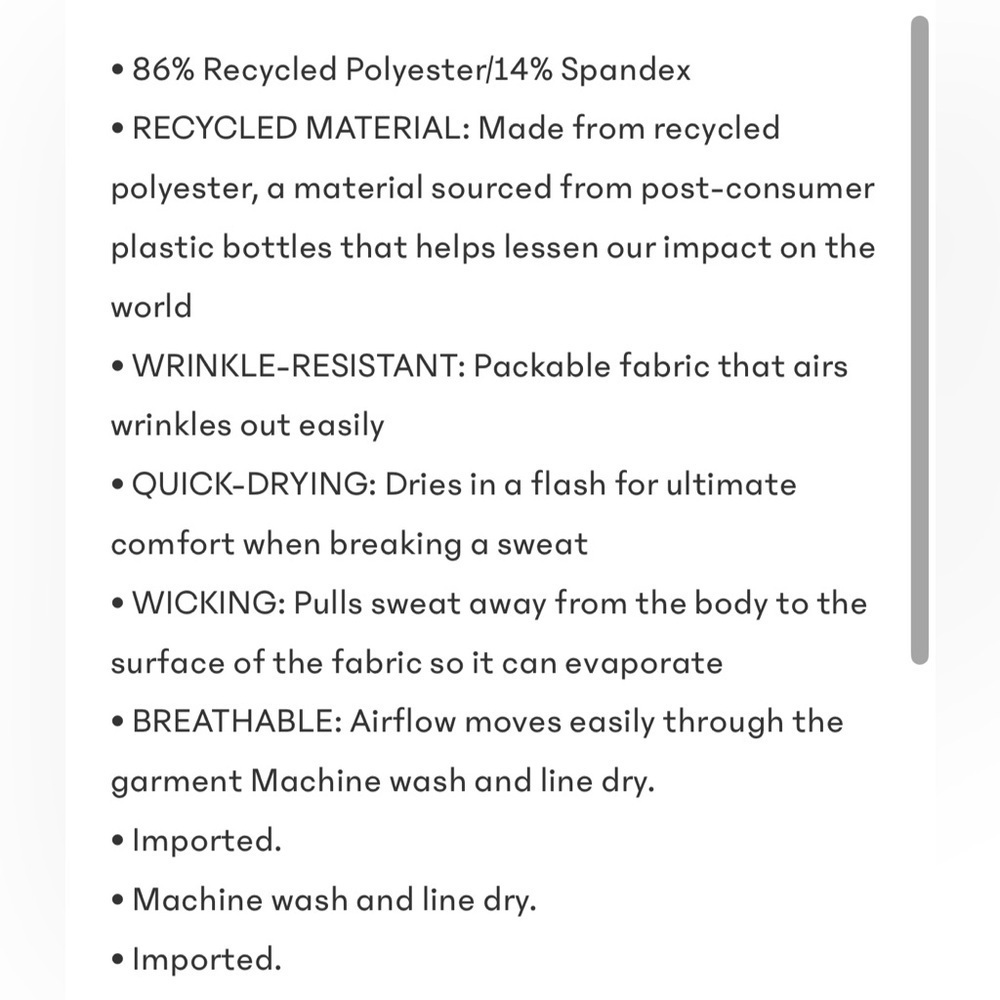 NWT Athleta Endless Black Pants size 12/T - Picture 8 of 10